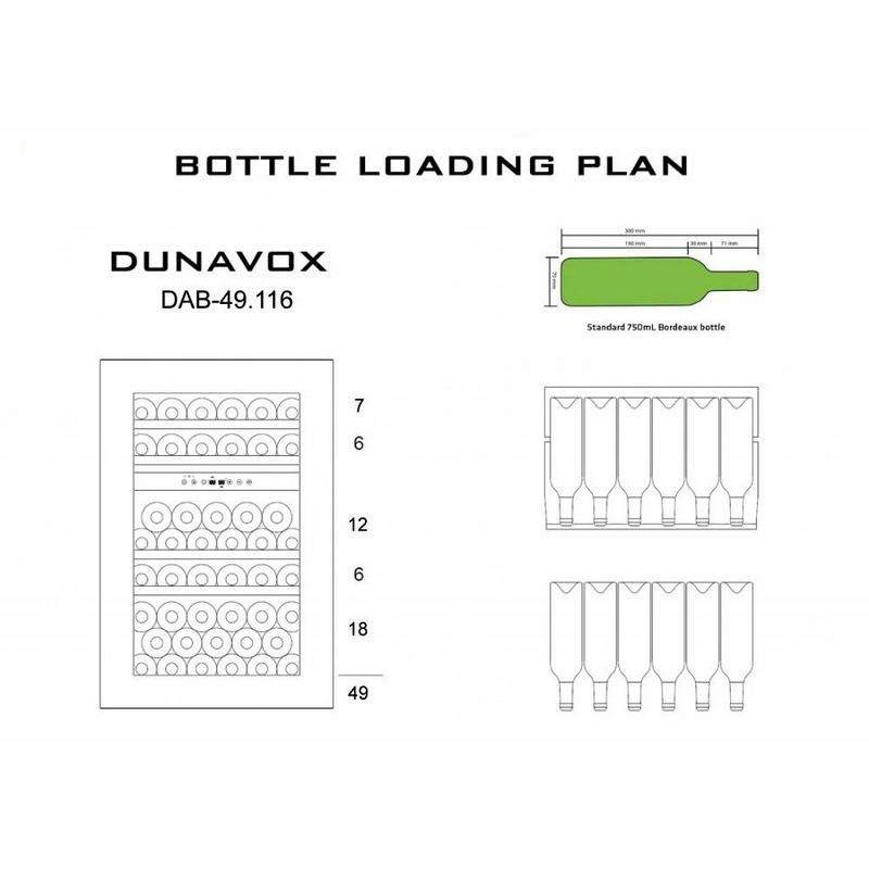Фото Шкаф винный Dunavox DAB-49.116DW.TO 5