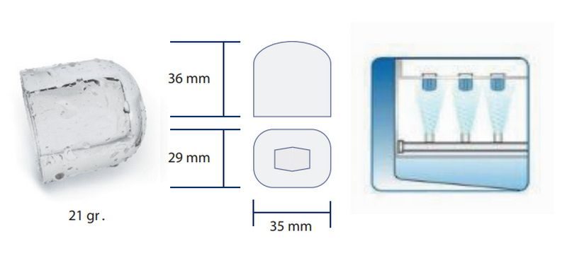 Фото Льдогенератор SIMAG SDH 30 WS — арт. SCSDH030WSA0600 1