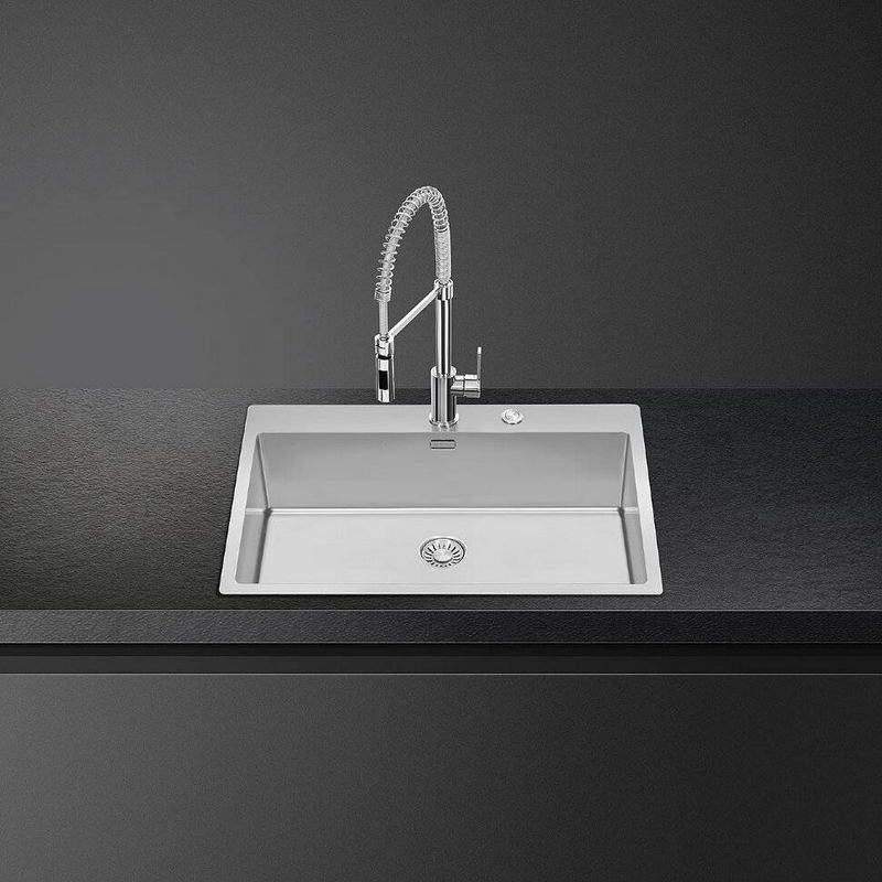 Фото Врезная мойка SMEG — арт. VR12S70RS 1