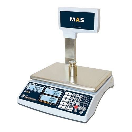 Весы торговые MAS MR1-15P RS-232
