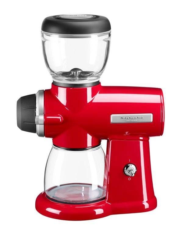 Фото Кофемолка KitchenAid Artisan 5KCG0702EER красная 4