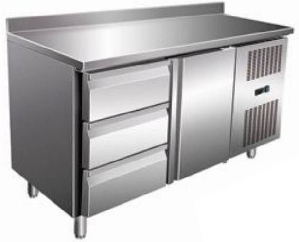 Стол морозильный COOLEQ GN2230BT 3 ящика + 1 дверь