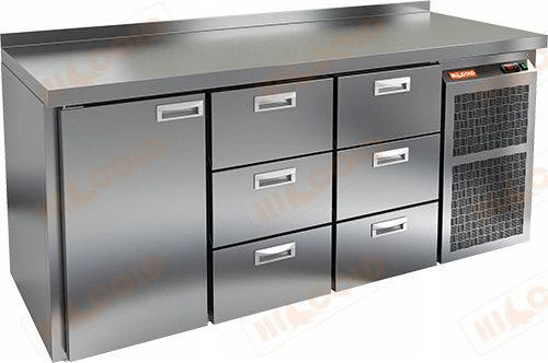 Стол холодильный HICOLD GN 133 BR2 TN