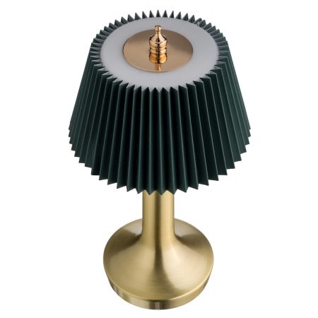 Фото Светильник настольный MGline LED PINE D 135 мм, H 265 мм, зеленый 1