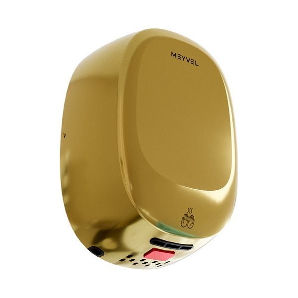 Фото Сушилка для рук автоматическая Meyvel MH12-1000P2 (Gold) 4