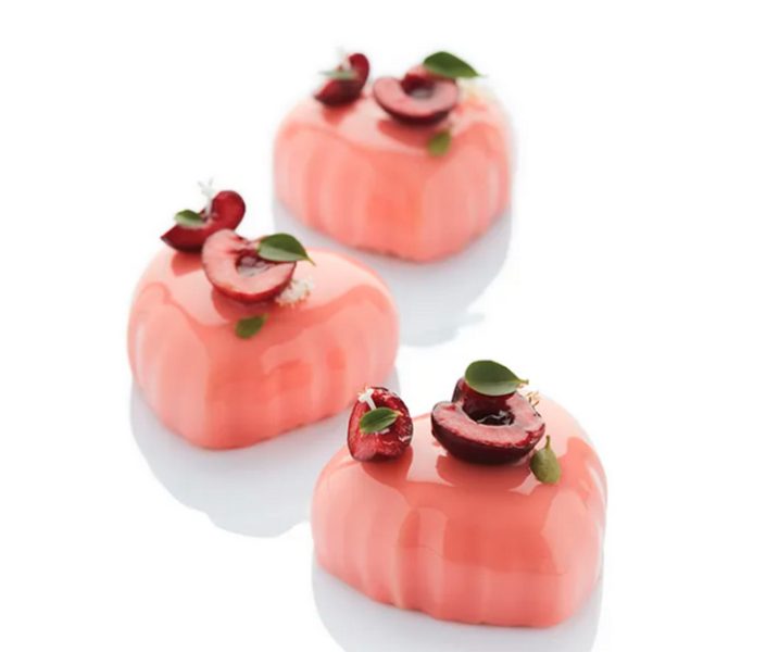 Фото Форма для выпечки Martellato «Сердце» L 297 мм, B 176 мм, 6 ячеек — арт. 30SIL514 1