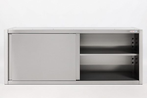 Фото Полка настенная закрытая RESTOINOX купе — арт. ПНК-8/4 2