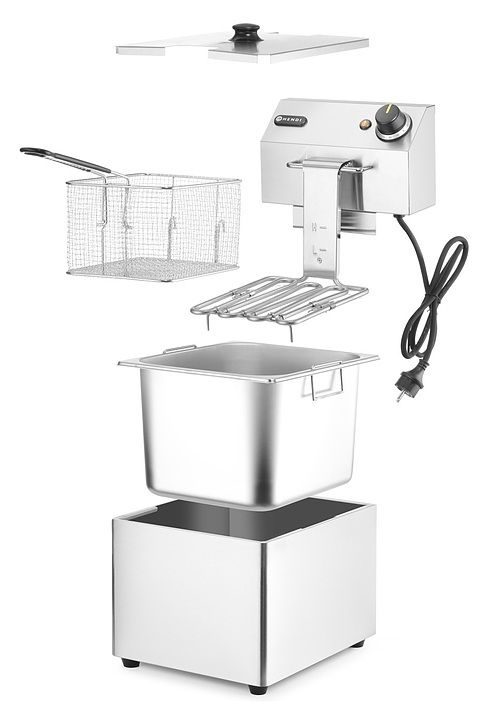 Фото Фритюрница электрическая Hendi Kitchen Line 8 л 205822 2