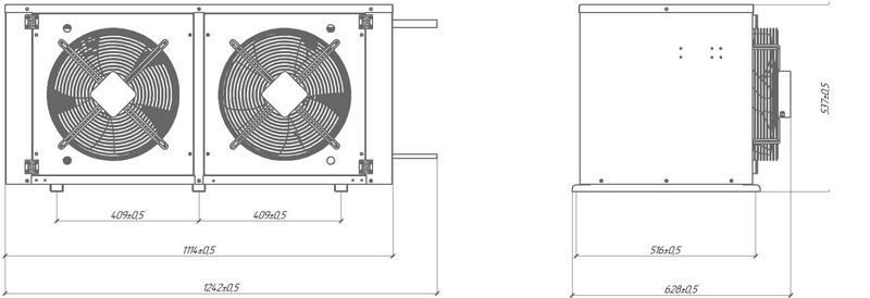 Фото Сплит-система Intercold MCM-471 FT (опция -30° С) 3