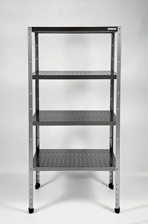 Фото Стеллаж прямой перфорированный RESTOINOX — арт. СТПП-12/5-ЭЦ 1