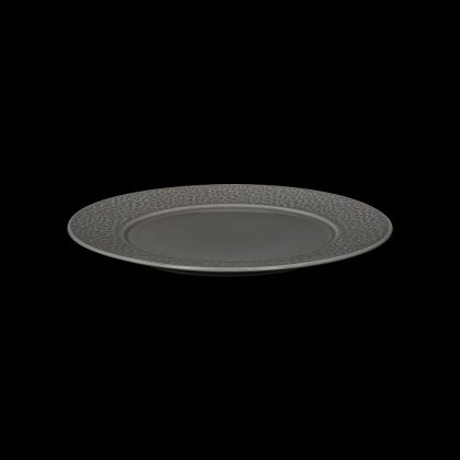 Фото Тарелка мелкая с бортами Corone Nori 11" D 280 мм, серый [LQ-QK15289-GRY] — арт. фк5613 1