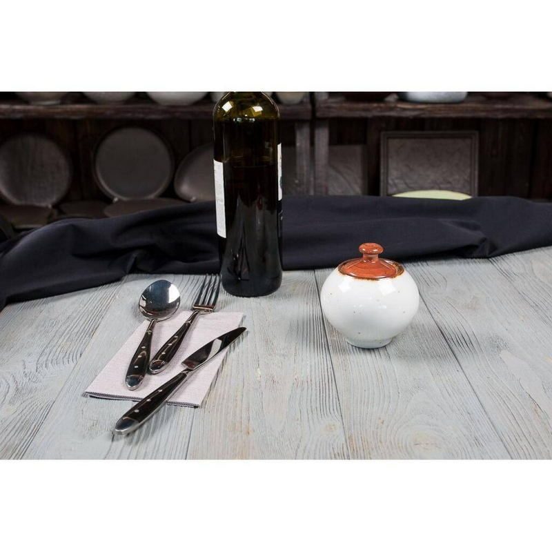 Фото Сахарница P.L. Proff Cuisine Fusion Brown Shore 230 мл, D 92 мм, H 98 — арт. P6126509-SH236 к=48/4 4
