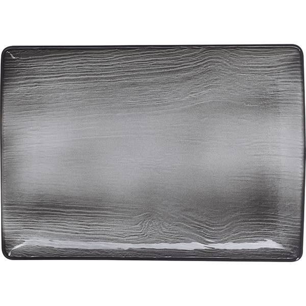 Блюдо REVOL Swell L 320 мм, черное артикул 653541