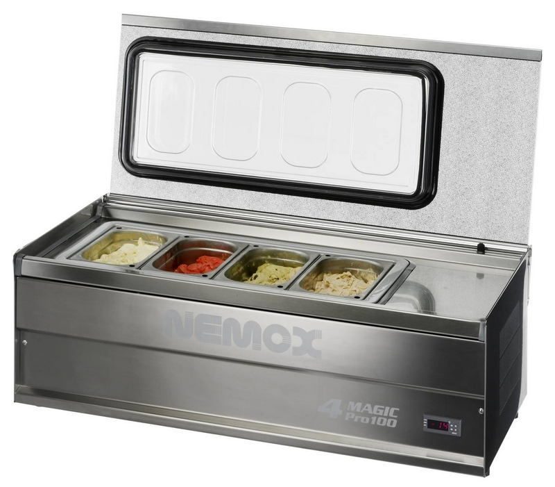 Витрина для мороженого Nemox 4 Magic Pro 100