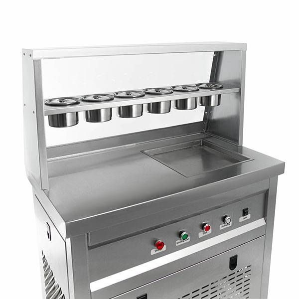 Фото Фризер для жареного мороженого Foodatlas KCB-1F контейнеры, световой короб, стол — арт. УТ000009224 6
