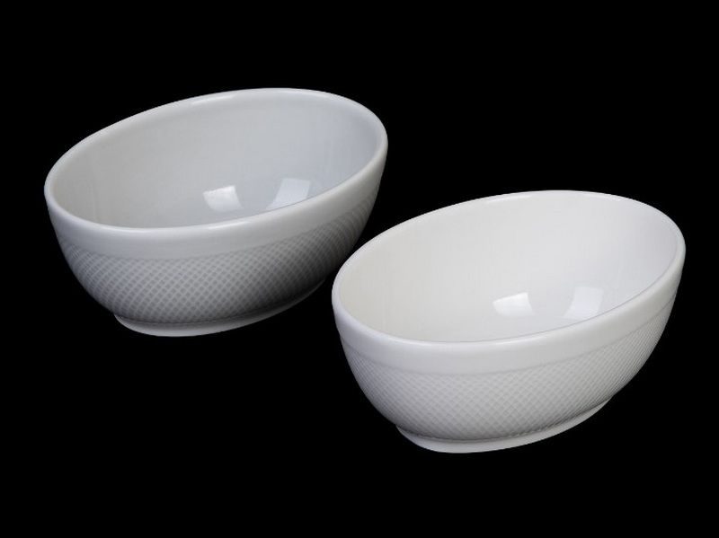 Фото Салатник Corone Rosenthal 150 мл, L 100 мм, B 70 мм голубой — арт. фк9913 3