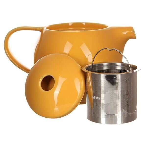 Фото Чайник Loveramics с ситечком 600ml желтый артикул 2