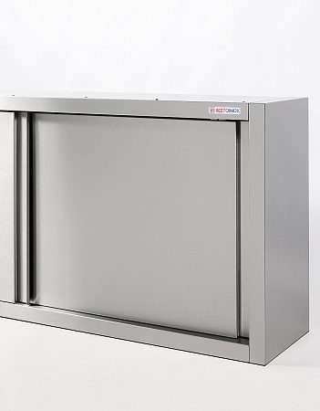 Фото Полка настенная закрытая RESTOINOX купе — арт. ПНК-8/4 3