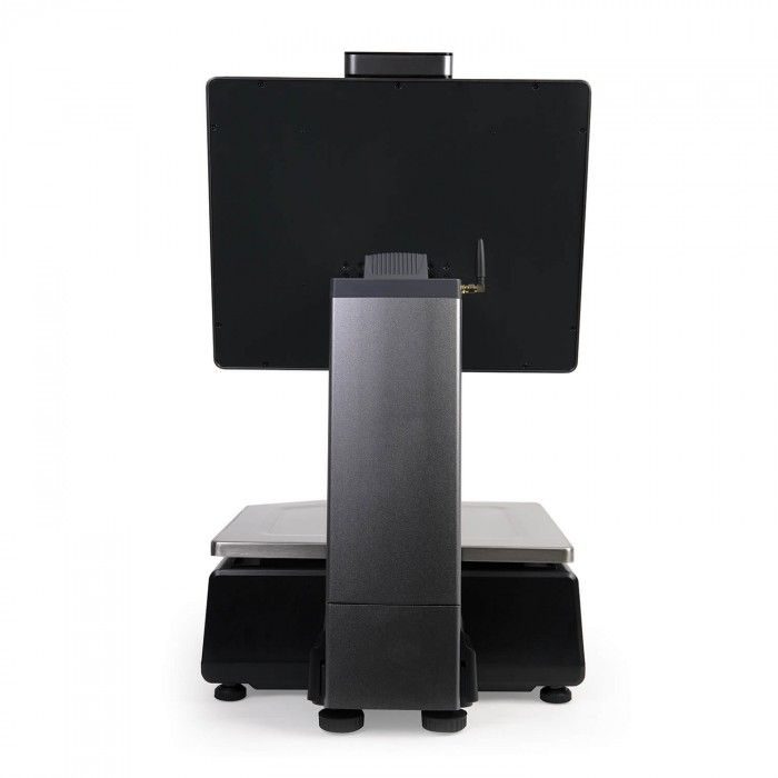 Фото Весы торговые с печатью этикеток MERTECH M-ER 727PM-15,2 (VISION-AI, 15", USB, Ethernet, Wi-Fi) 4