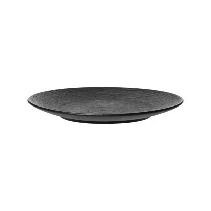 Фото Тарелка мелкая Corone Grafica 10'' D 260 мм, черный [XSY3264] — арт. фк6918 1