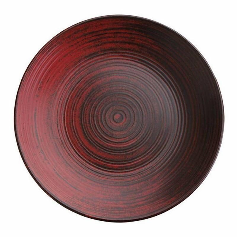 Тарелка мелкая без борта Porland 187631 LYKKE RED