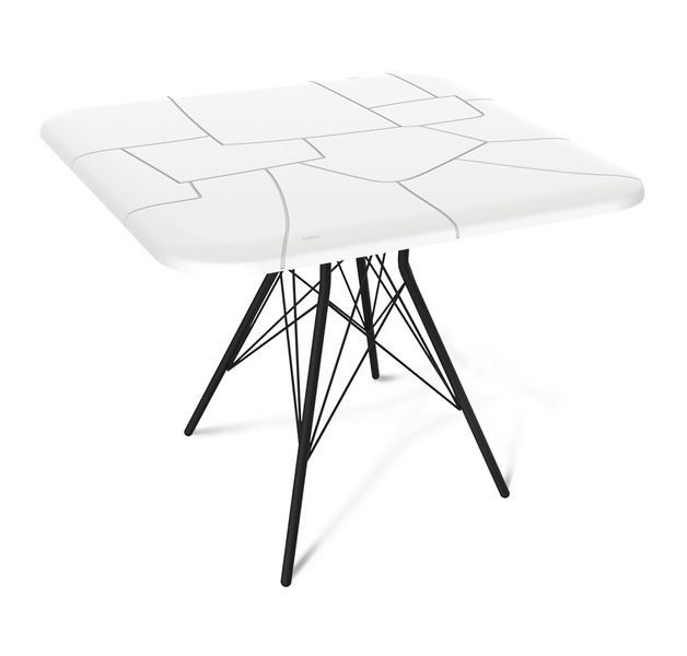 Фото Столешница Sheffilton SHT-TT30 83/83 пластик белый 8