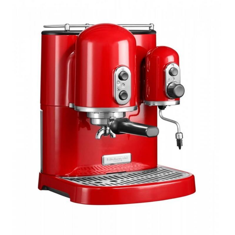 Фото Кофемашина рожковая KitchenAid Artisan 5KES2102EER Espresso красная 2