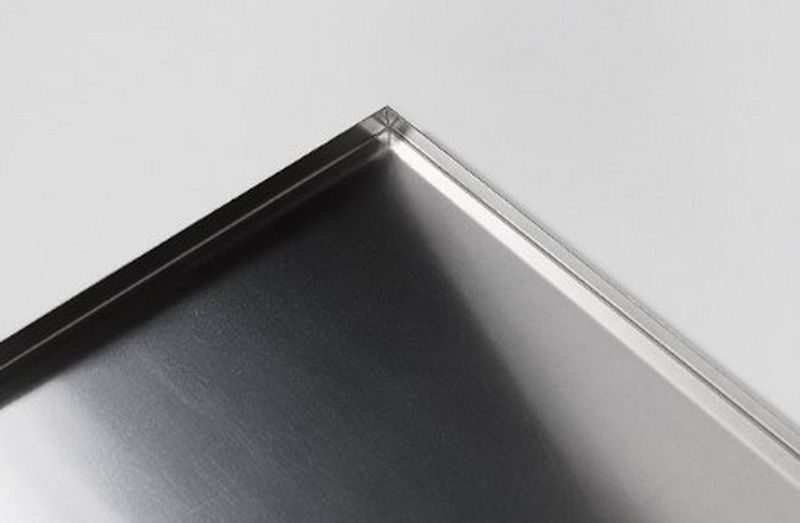 Фото Противень RESTOINOX нержавеющая сталь — арт. ПН4/08-354х325х40 2