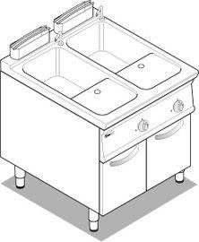 Макароноварка газовая CP8FG9 20041 333202