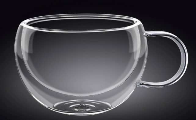 Кружка Wilmax Thermo Glass стенками артикул 888770