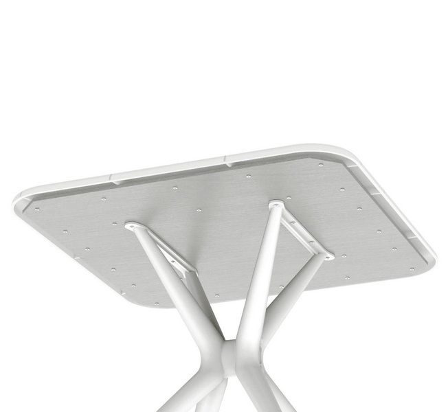 Фото Стол Sheffilton SHT-TU30/TT30 83/83 белый/черный 9