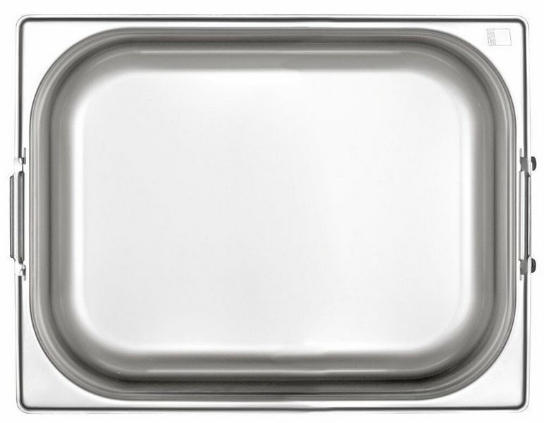 Фото Гастроемкость KAPP GN 2/3-65 нерж.сталь, с ручками 5,5 л артикул 31123065 1