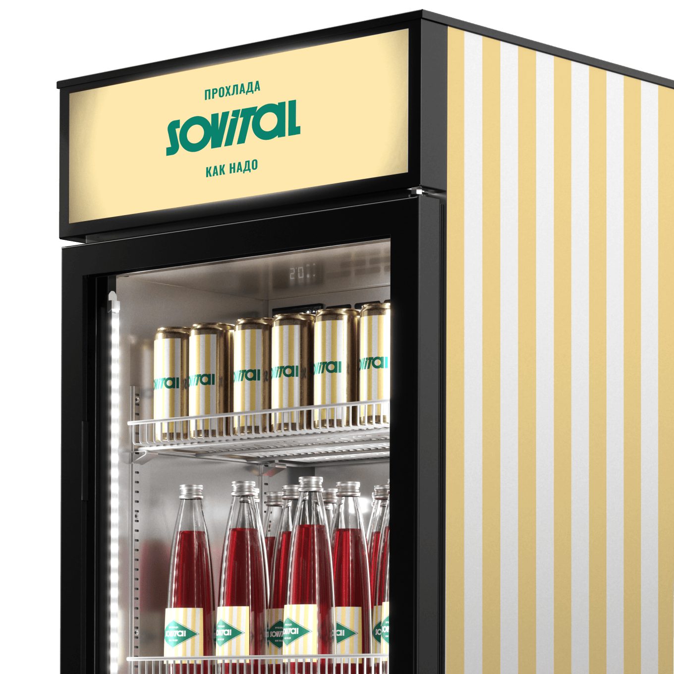Фото Шкаф холодильный Sovital Eazy 370 FD Indoor 2
