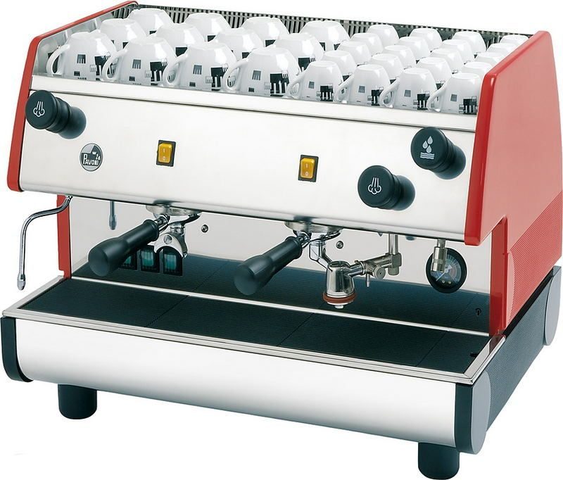 Кофемашина рожковая Pavoni CAFE2M красный