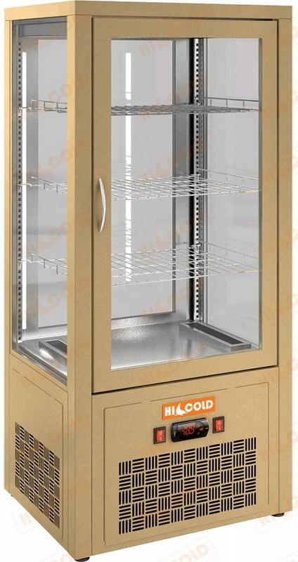 Витрина холодильная HICOLD VRC T 100 BEIGE