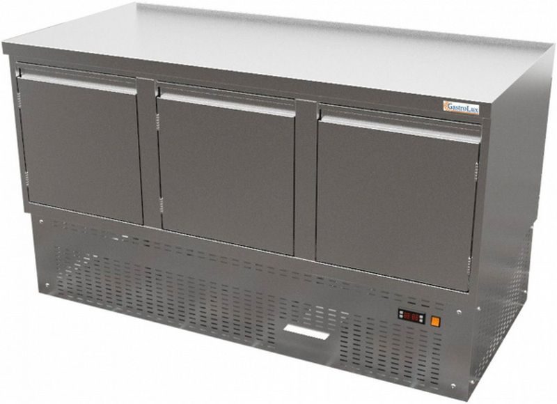 Стол холодильный Gastrolux СОН3-147/3Д/S без борта