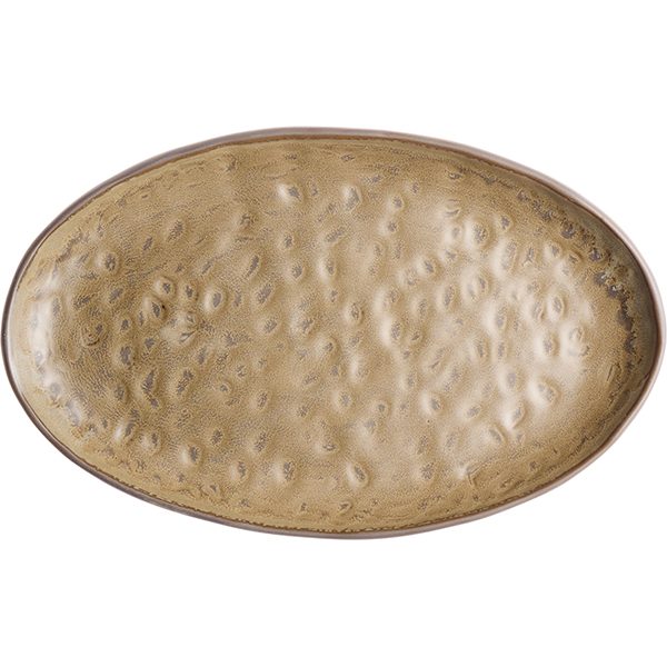 Блюдо Kunstwerk Grasp 290х180 артикул 20726/brown