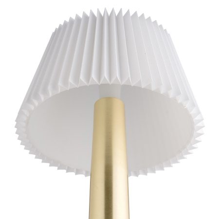Фото Светильник настольный MGline LED PINE D 135 мм, H 265 мм, белый 2