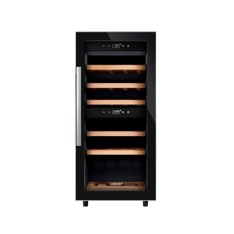 Фото Шкаф винный Libhof GQD-24 black — арт. libgqd24b 1