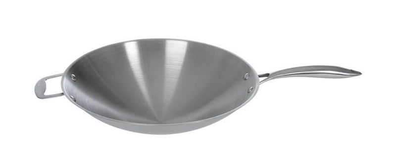 Сковорода WOK Luxstahl D 340 H 90 мм артикул кт352