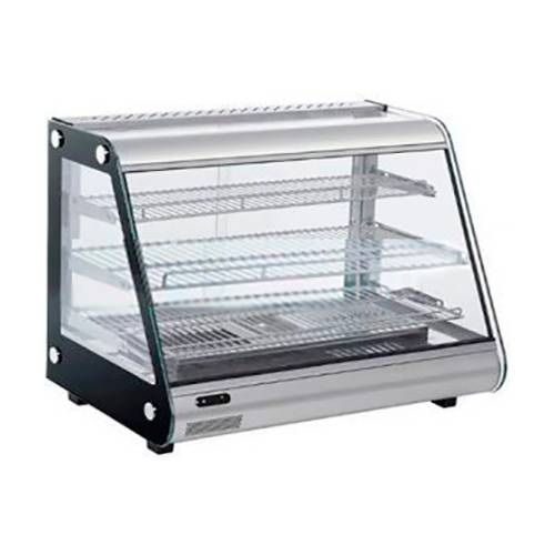 Витрина тепловая настольная + 2*Black side glass