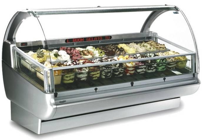 Витрина для мороженого ISA Gelato Show 220 RV
