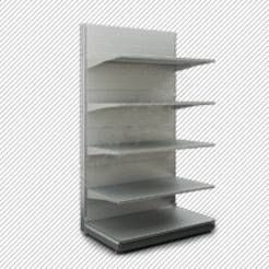 Стеллаж торговый пристенный Микрон К25 H2400 L1250