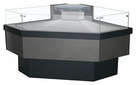 Витрина Enteco master НЕМИГА CUBE УВ90 ВСн Р Self