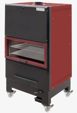 Печь на твердом топливе Movilfrit BR130 INOX