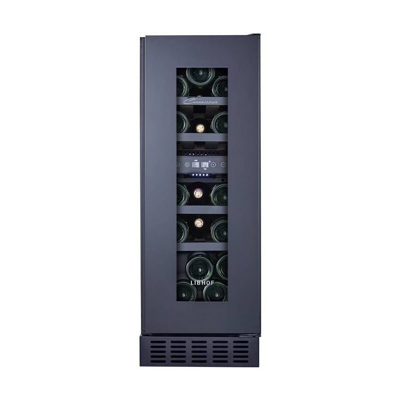 Фото Шкаф винный Libhof CFD-17 black — арт. libcfd17b 7