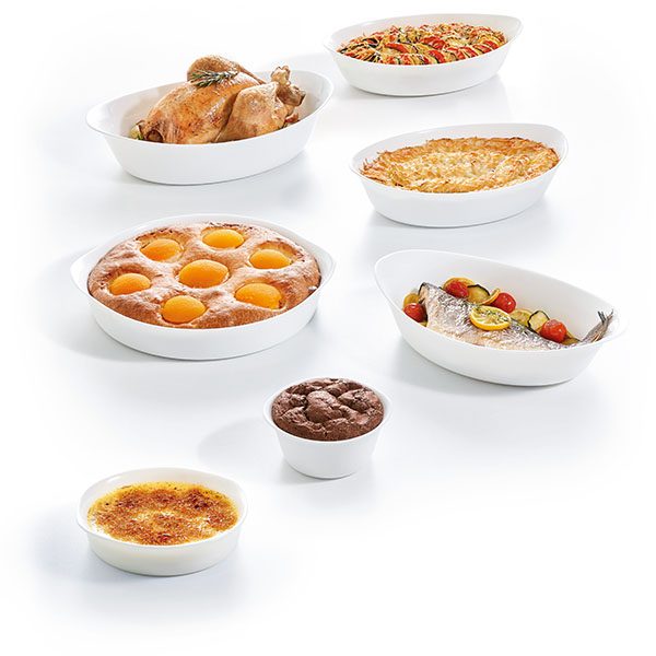 Фото Блюдо для подачи Luminarc Smart Cuisine D 280 мм, H 50 мм, белый — арт. N3165 1