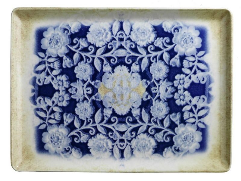 Тарелка Kutahya Blue Blanc L BNTAN35x26DU891310