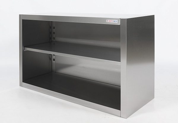 Фото Полка настенная полузакрытая RESTOINOX — арт. ПНО-7/3 2