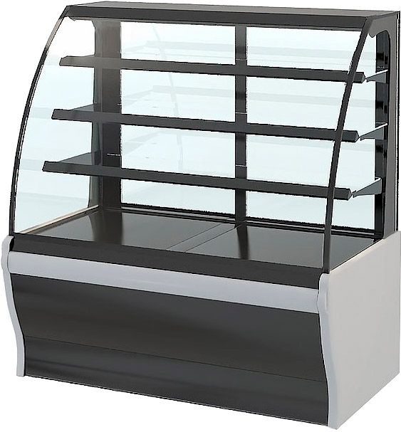 Витрина кондитерская Premium 120 ВВ RAL 9005